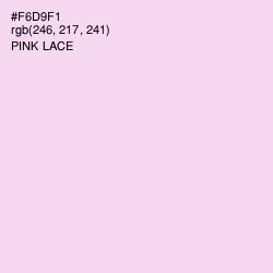 #F6D9F1 - Pink Lace Color Image